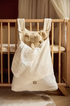 Jollein Playpen Opbevaringspose Cloudy Rib, Oatmeal