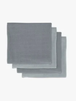 Jollein Stofble Bamboo 4-pak, Storm Grey