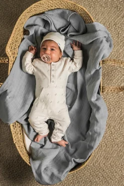 Jollein Stofble Bamboo 4-pak, Storm Grey