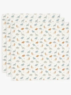 Jollein Tæppe/ Stofble i Musselin 3-pak, Roarsome