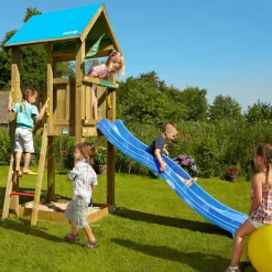 Jungle Gym Legestativ Castle inkl. Rutsjebane