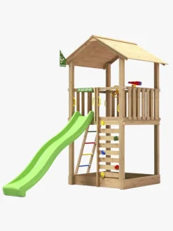 Jungle Gym Sierra Legetårn med Grøn Rutsjebane