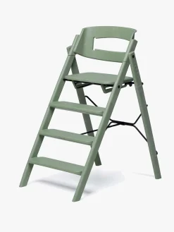 KAOS Klapp Højstol Recycled inkl. Beskyttelsesbøjle & Bakke, Mineral Green/Mineral Green