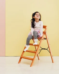 KAOS Klapp Højstol Recycled, Terracotta Pink