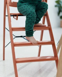 KAOS Klapp Højstol Recycled, Terracotta Pink