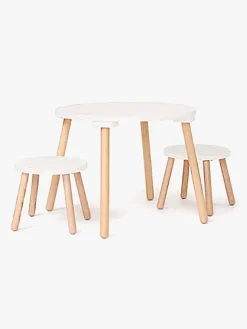 Kids Concept Bord & Stole, Hvid