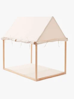 Kids Concept Legehus Telt, Naturhvid