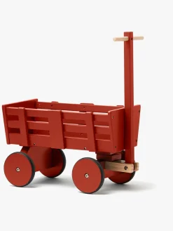 Kids Concept Trækvogn Carl Larsson, Mørkerød