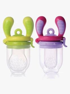 Kidsme Food Feeder 2 stk, Lilla/Lime