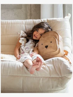 Kidzroom Rygsæk Beary Excited 5L, Sandfarvet