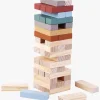 Kinder and Kids Tumbling Tower Spil, Multifarvet