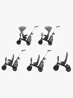 Kinderkraft EASYTWIST Platinum Trehjulet Cykel, Grå