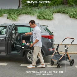 Kinderkraft ESME 2-in-1 Duovogn, Moonlight Grey