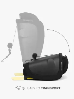 Kinderkraft FIX2GO i-Size Autostol, Black