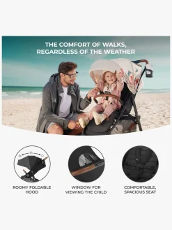 Kinderkraft GRANDE PLUS Klapvogn, Black