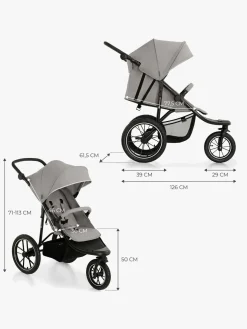 Kinderkraft HELSI 2 Terrænvogn, Grey