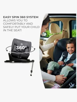 Kinderkraft I-360 i-Size Autostol, Grey