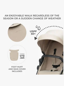 Kinderkraft 3-i-1 NEWLY Kombivogn Travelsystem, Sand Beige