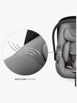 Kinderkraft I-LITE Autostol Baby, Cool Grey