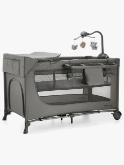 Kinderkraft JOY 2 Weekendseng med Tilbehør, Dark Grey