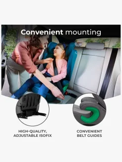 Kinderkraft JUNIOR FIX 2 i-Size Autostol, Rocket Grey