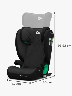 Kinderkraft JUNIOR FIX 2 i-Size Autostol, Graphite Black