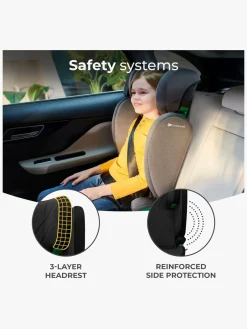 Kinderkraft JUNIOR FIX 2 i-Size Autostol, Graphite Black