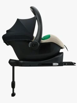Kinderkraft MINK PRO 2 i-Size Autostol Baby inkl MINK FX 2 SET BLACK Base, Beige
