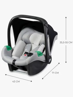 Kinderkraft MINK PRO i-Size Autostol Baby, Grey