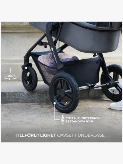 Kinderkraft MOOV 2 Air 3-in-1 Kombivogn, Pure Black