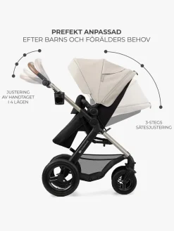 Kinderkraft MOOV 2 Air 3-in-1 Kombivogn, Moonlight Grey