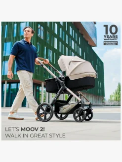 Kinderkraft MOOV 2 Air 3-in-1 Duovogn, Light Grey
