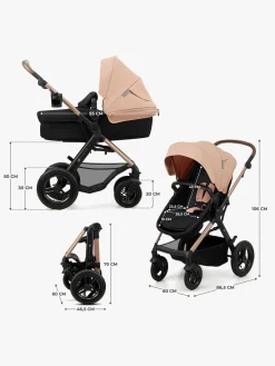 Kinderkraft MOOV 2 4-in-1 Air Duovogn, Sand Beige