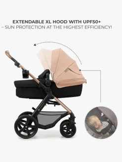 Kinderkraft MOOV 2 4-in-1 Duovogn, Sand Beige