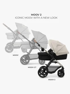 Kinderkraft MOOV 2 4-in-1 Duovogn, Moonlight Grey