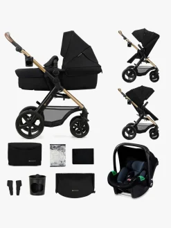 Kinderkraft MOOV 2 XL Air Kombivogn, Pure Black