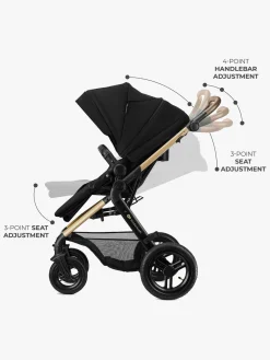 Kinderkraft MOOV 2 XL Air Kombivogn, Pure Black