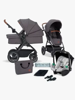 Kinderkraft Multifunctional 3-in-1 B-Tour Mink Pro Kombivogn, Dark Grey