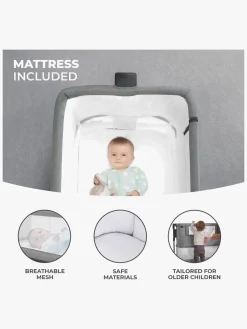 Kinderkraft NESTE GROW Bedside Crib, Beige