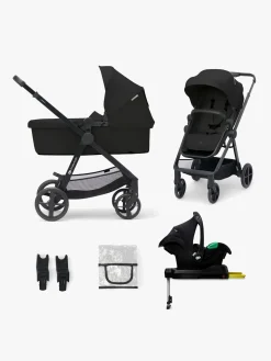 Kinderkraft NEWLY Mink Pro Kombivogn 4-i-1, Classic Black