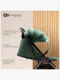 Kinderkraft NUBI 2 Klapvogn, Mystic Green