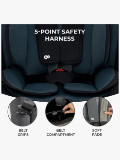 Kinderkraft ONETO3 i-Size Autostol, Graphite Black