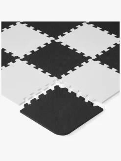 Kinderkraft Puslespilstæppe 150x180 Foam, Sort