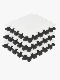 Kinderkraft Puslespilstæppe 150x180 Foam, Sort