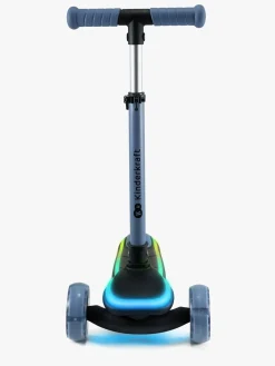 Kinderkraft Raket Sammenklappelig Trehjulet Løbehjul, Blå