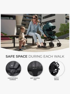 Kinderkraft Tik Klapvogn, Stone Grey