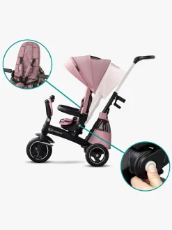 Kinderkraft Trehjulet Cykel Easytwist, Lyserød