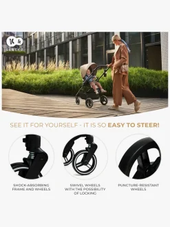 Kinderkraft YOXI 2-in-1 Duovogn, Sand Beige