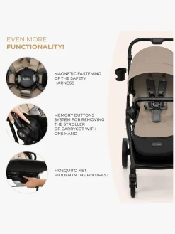 Kinderkraft YOXI 2-in-1 Duovogn, Sand Beige