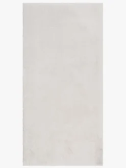 KM Carpets Cozy Gulvtæppe 80x160, White